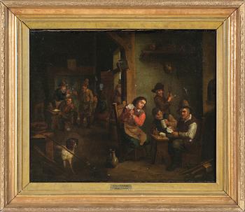 Thomas van Apshoven, follower of, The Inn Scene with a Card-Playing Company.