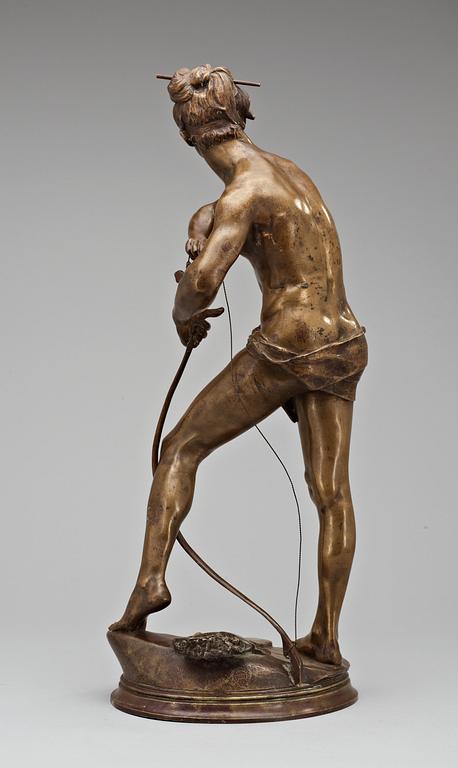 FIGURIN, brons,  Henri Peinte. Siot-Decauville Fondeur Paris. 1800/1900-tal.
