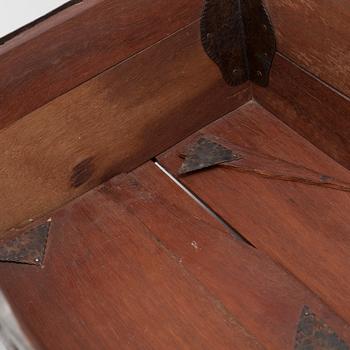 An early 20th century copper box.