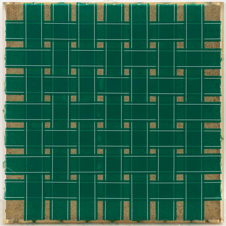 Clay Ketter, "Green lawnchair A”.