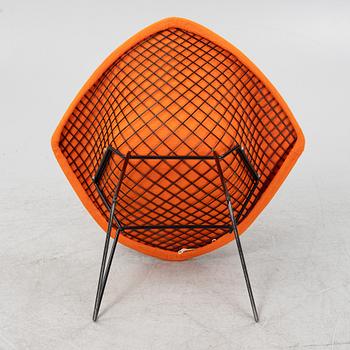 Harry Bertoia, fåtölj, "Diamond chair", 1900-talets andra hälft.