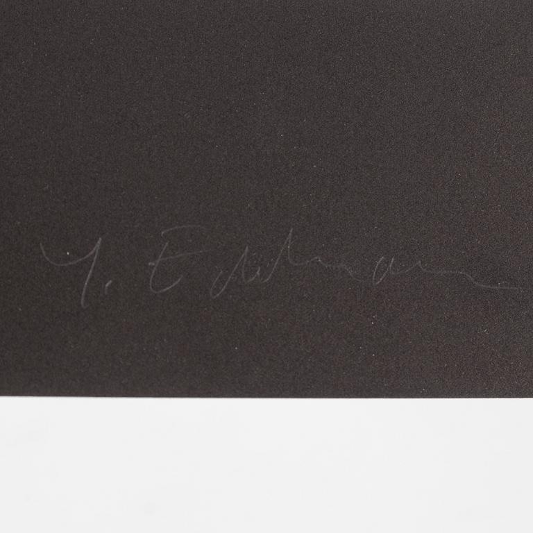 YRJÖ EDELMANN, litograph in colours, signed and numbered 76/150.