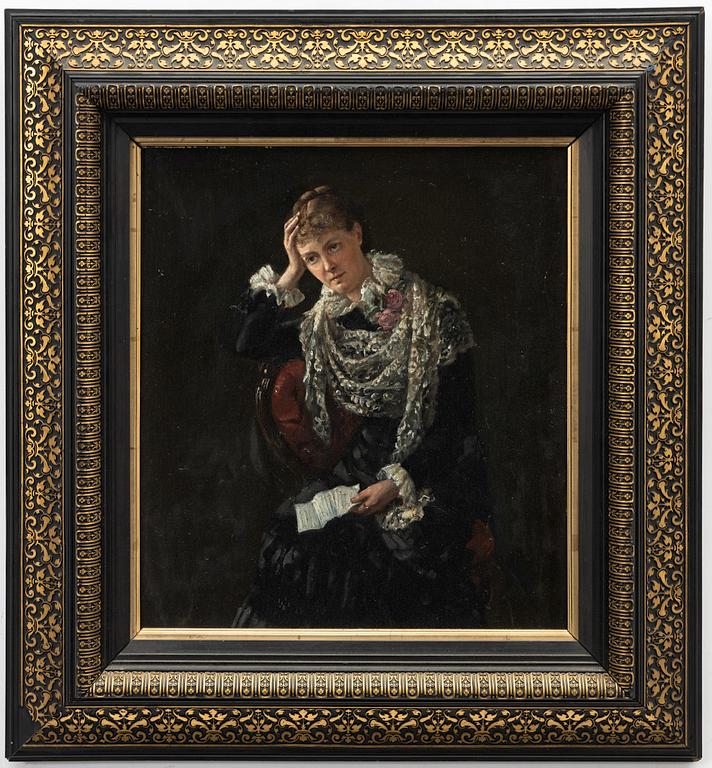 Portrait of Tekla Kistner.