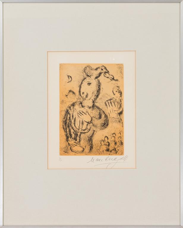 MARC CHAGALL, SARJASTA "PSAUMES DE DAVID".