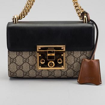 GUCCI "Padlock small GG shoulder bag".