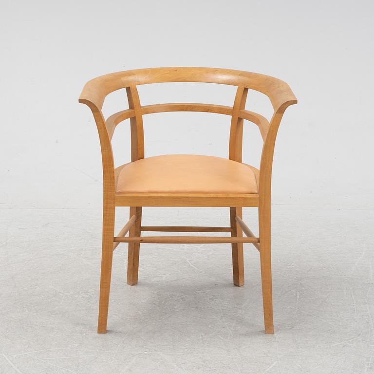 Torbjörn Ahlström, a birch chair.