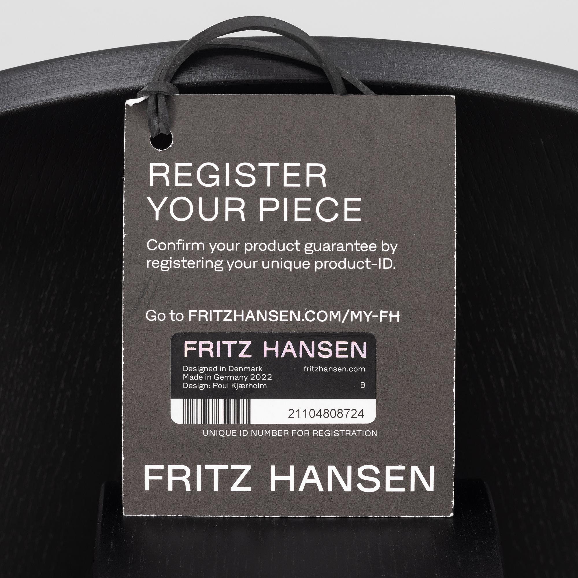 Poul Kjaerholm, fåtölj, "PK0", Fritz Hansen, Danmark, 2022.