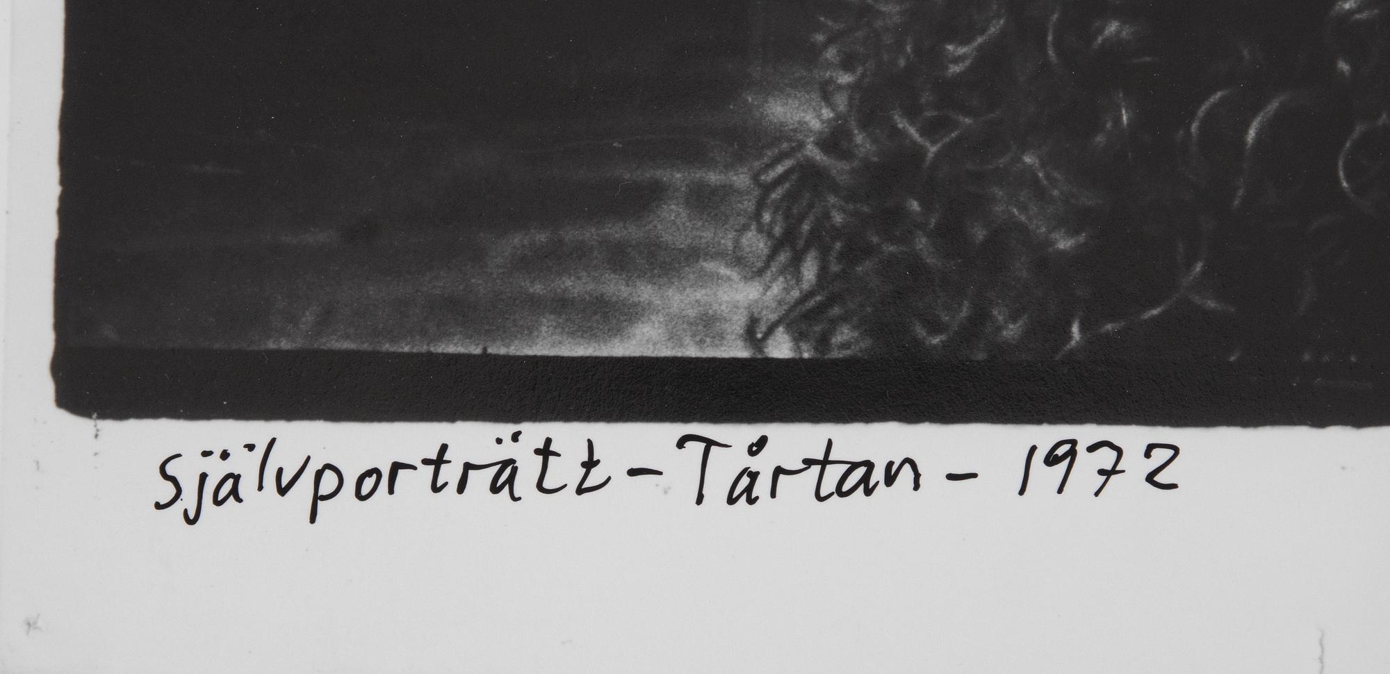 Carl Johan De Geer, "Självporträtt-Tårtan-1972".