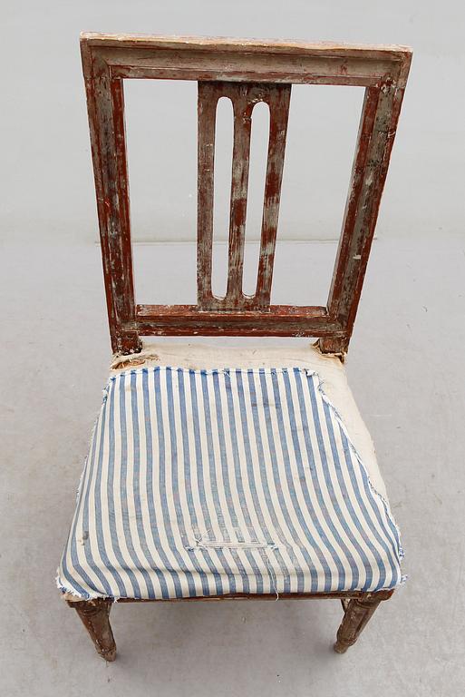 STOL, gustaviansk, 1700-talets andra hälft.