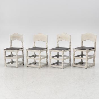 A set of four 18/19 th century chair.