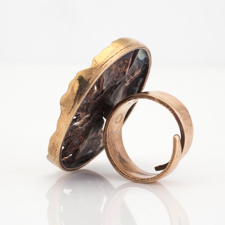 SMYCKEN, 5 st, brons, Finland, bl a Pentti Sarpaneva.