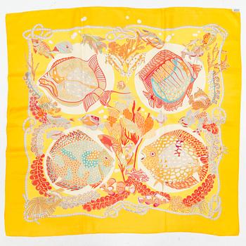 Hermès, A 'Grands Fonds' scarf.