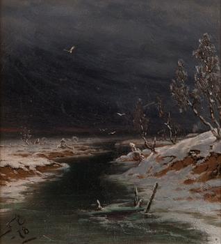 FANNY CHURBERG, WINTER LANDSCAPE.