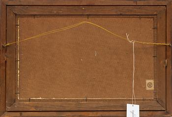 Olle Nordberg, Girl with Bicycle.