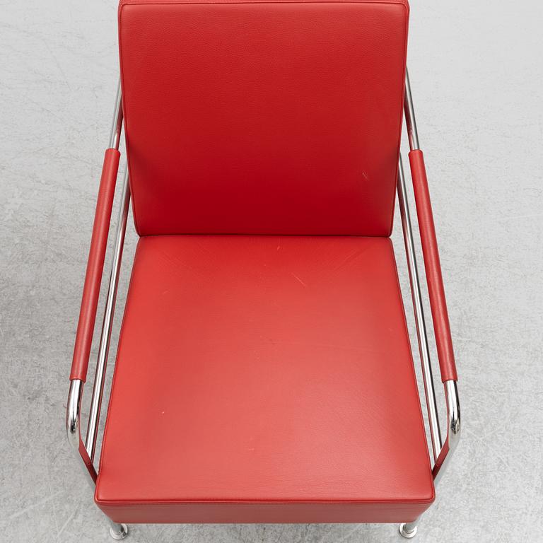 Gunilla Allard, a pair of armchairs with footstools, 'Cinema', Lammhults.