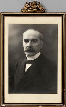 FOTOGRAFIER, 6 st, Finlands Presidenter 1919-1956,  sign. bl. a. Ateljé Apollo, Ateljé Tenhovaara.