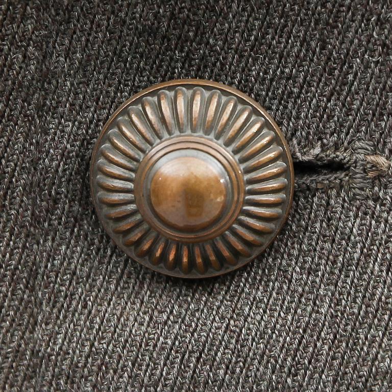 UNIFORMSJACKOR, 2 st, Sverige, artilleriregemente, 1948.