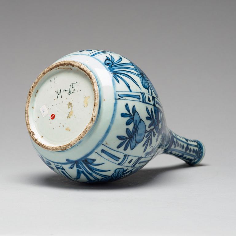 Flaska, kraakporslin. Mingdynastin, Wanli 1572-1620).