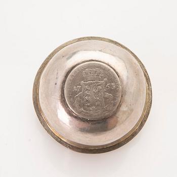 Tumbler, silver, Johan Smitt (active 1763–1785), Kristianstad.
