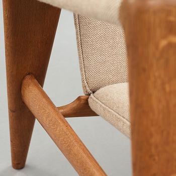 HANS J WEGNER, "The Buck Chair", "JH523", Johannes Hansen, Denmark 1950's.