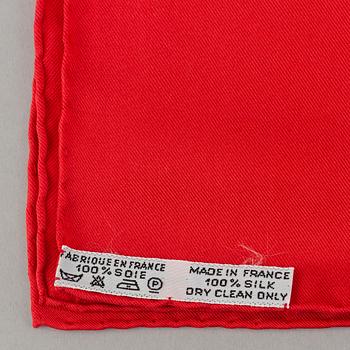 Hermès, an 'Au Fil de la Soie' silk scarf.