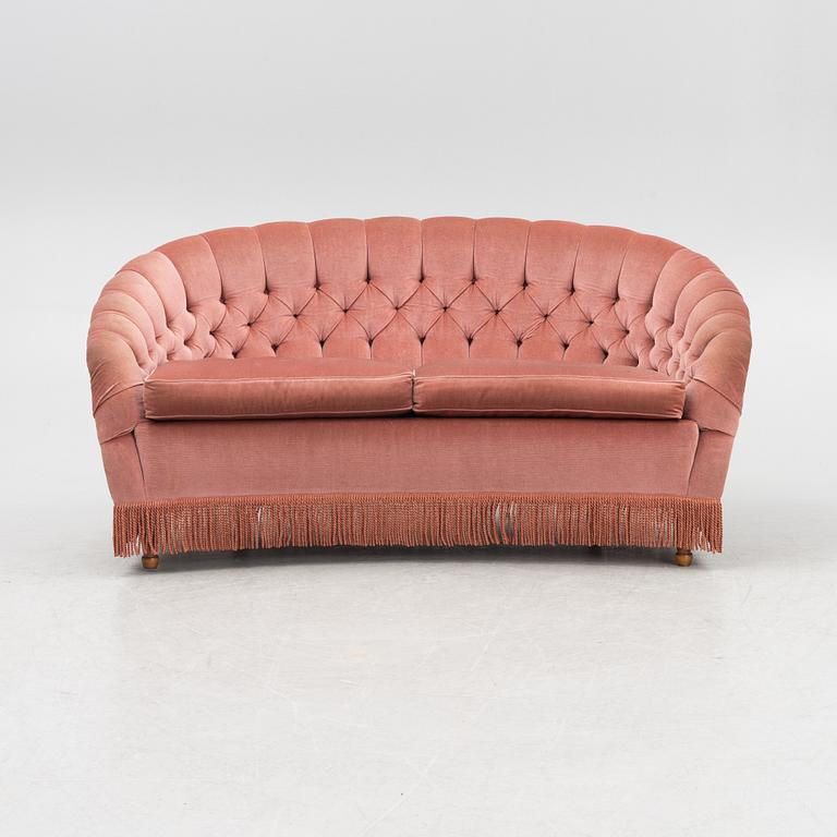 Carl Cederholm, a sofa, Firma Stil & Form, Stockholm, 1940's/50's.