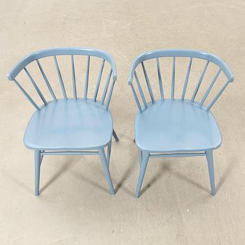 Armchairs, a pair "Florida", Bröderna Wigells Stolfabrik, second half of the 20th century.