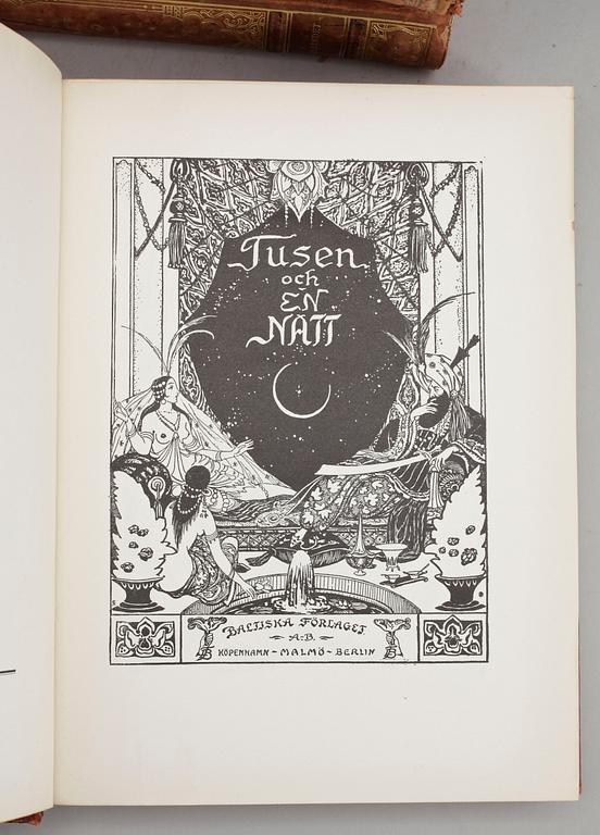 BÖCKER, 6 vol, Tusen och en natt, 1928.