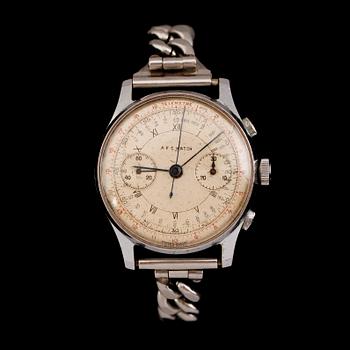 ARMBANDSUR, stål, AEC Watch, 1900-talets mitt.