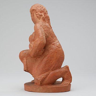SKULPTUR, signerad M Hugue, 1900-talets första hälft.