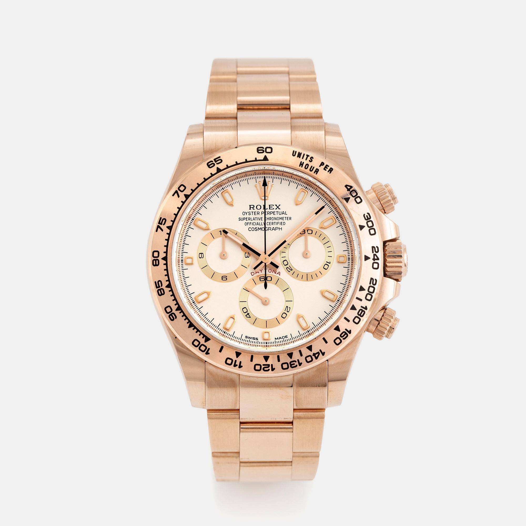 Rolex, Cosmograph, Daytona, chronograph, ca 2015.