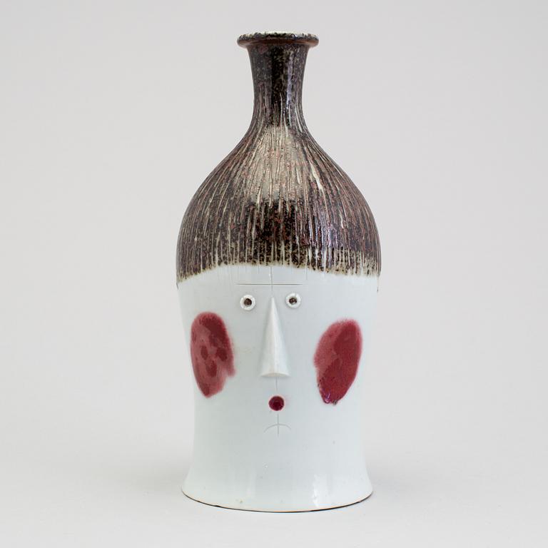 STIG LINDBERG, a stoneware vase, Gustavsberg 1960s.