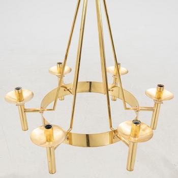 Sölve Carlsson taklampa Helsingborg daterad 1982.