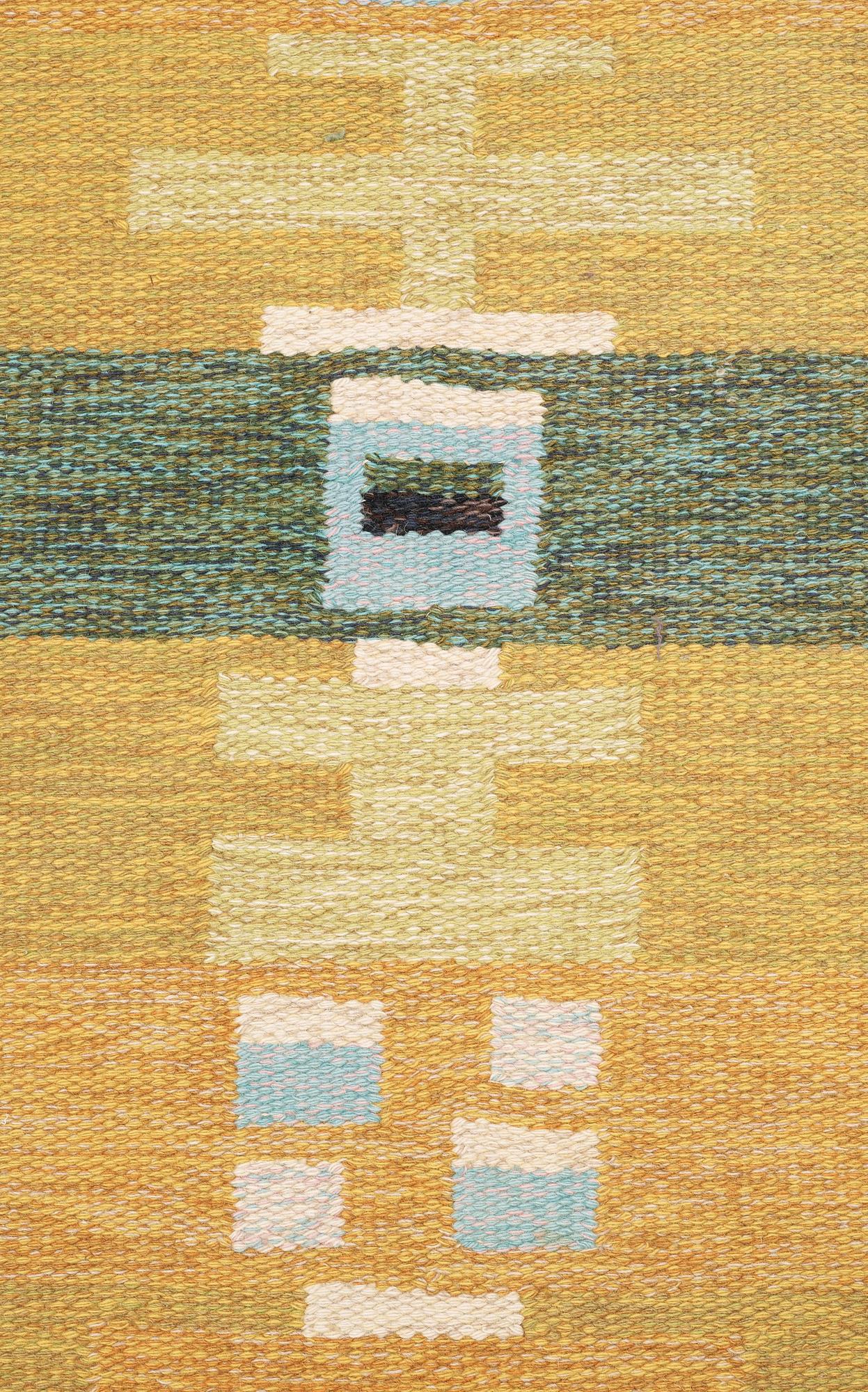MATTA. Rölakan. 249 x 165 cm. Signerad invävt AÖ och broderat AGDA ÖSTERBERG.