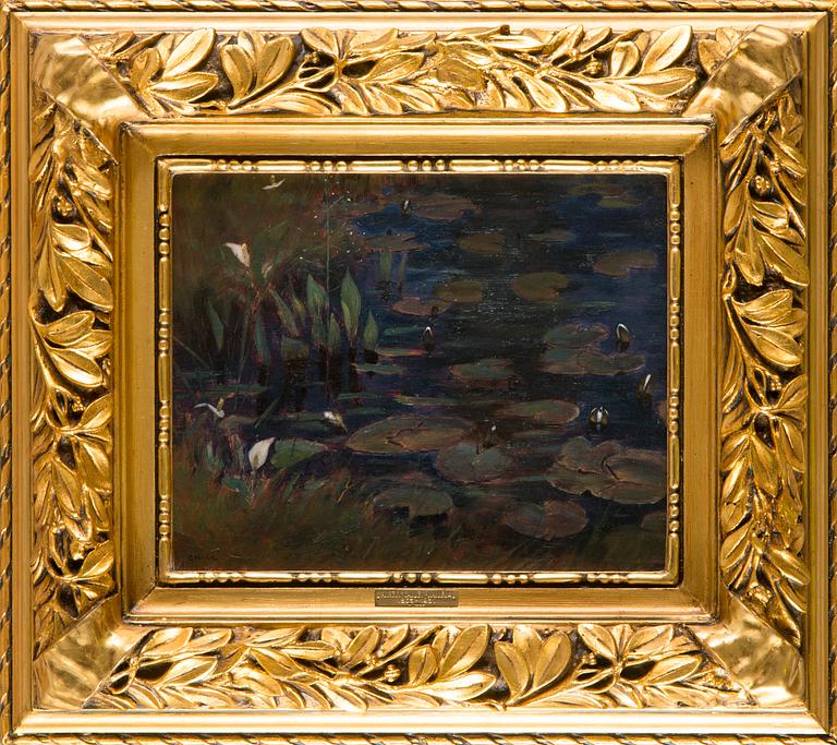 Akseli Gallen-Kallela, Forrest pond.