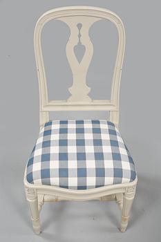 STOLAR, ett par, gustaviansk stil, "Hallunda", ur IKEAS:s 1700-talsserie, 1990-tal.
