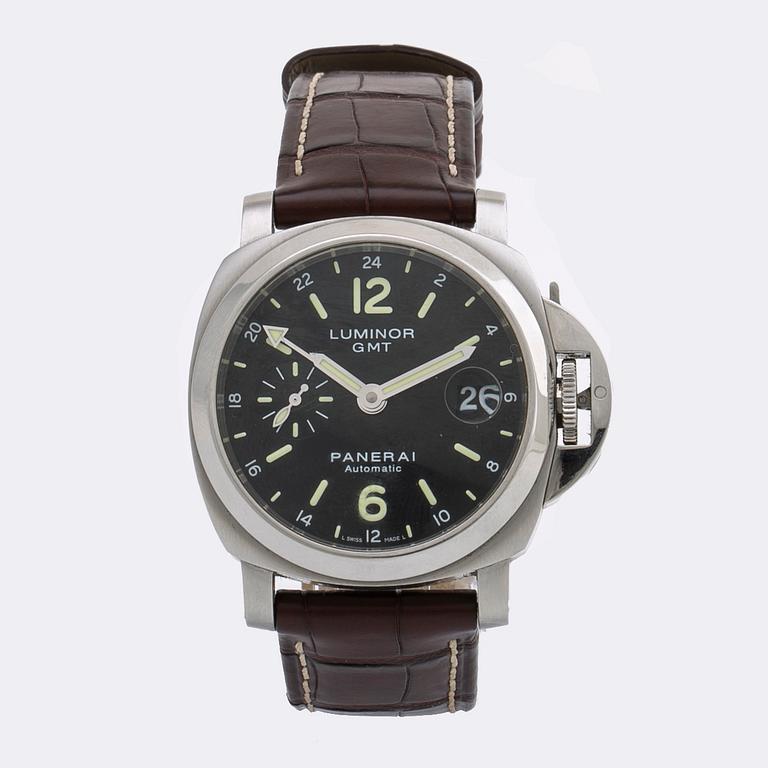 PANERAI, Luminor GMT, wristwatch, 40 mm.