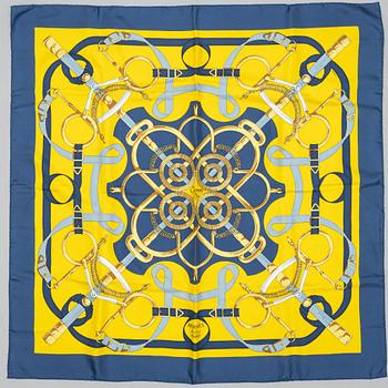 Hermès, scarf, "Eperon D'or".