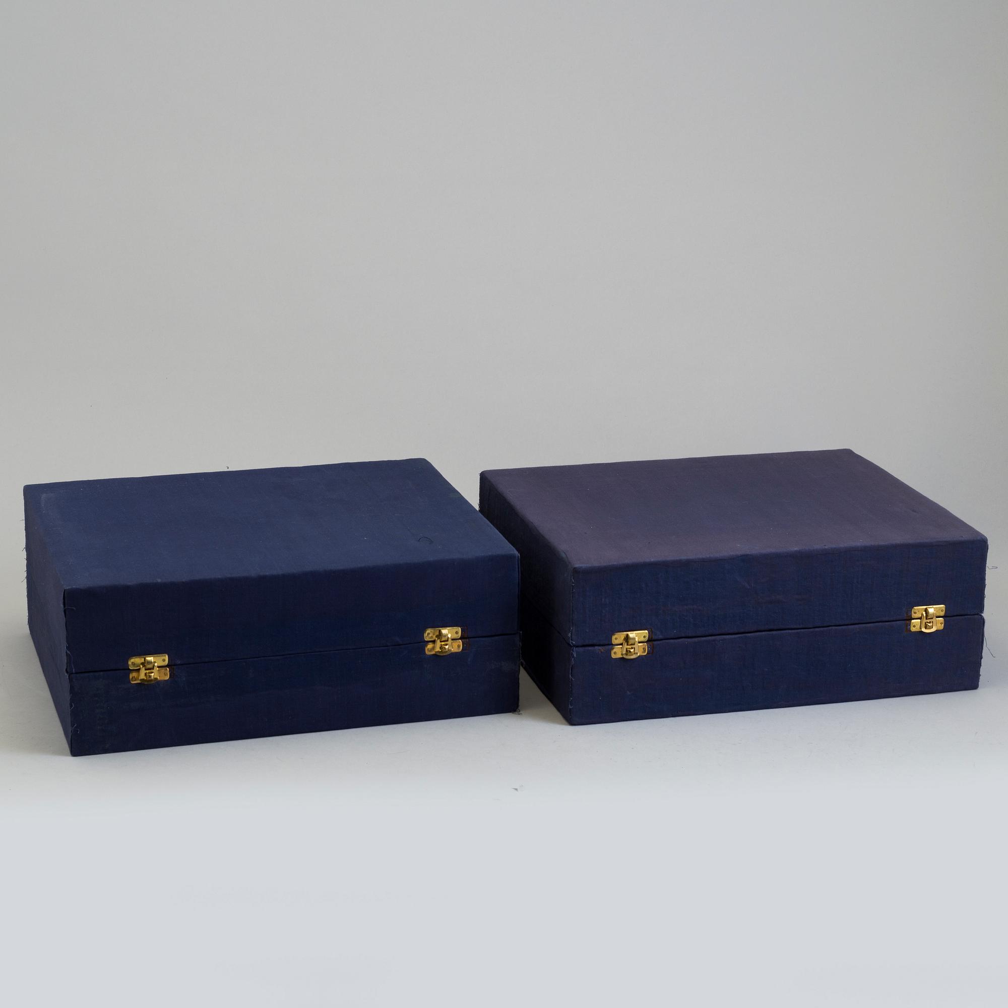 A pair of silverplated candelabra, "Väsby" of the IKEA 18th century series, late 20th century.