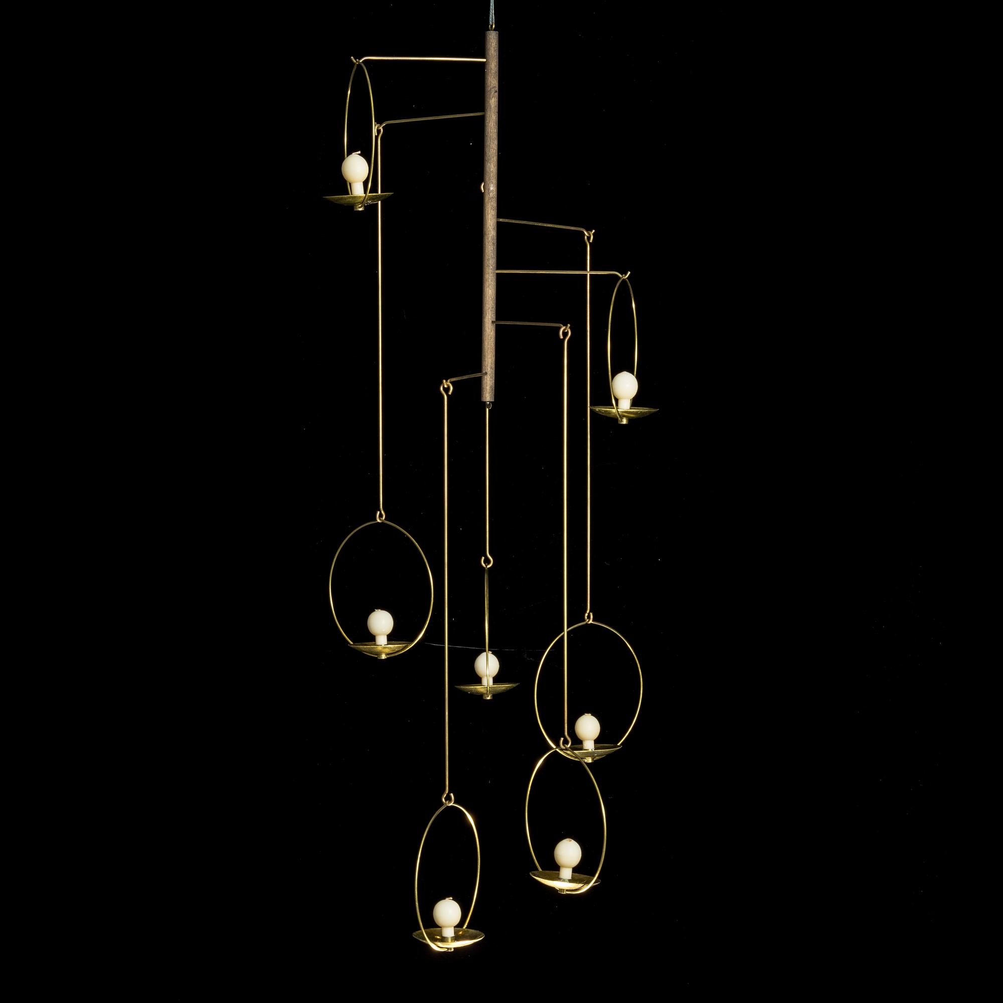 TIMO SARPANEVA, LJUSMOBIL, "Tulitus", Aarikka Finland, 1960-tal.