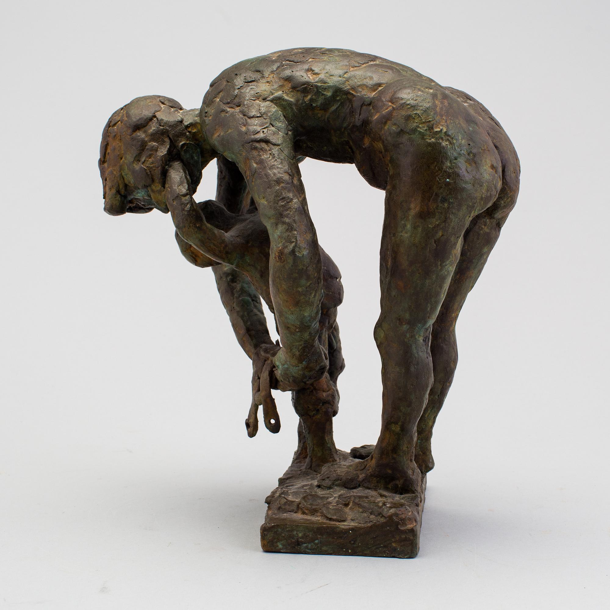 ERIK HÖGLUND, skulptur, brons, signerad och numrerad 5/10.