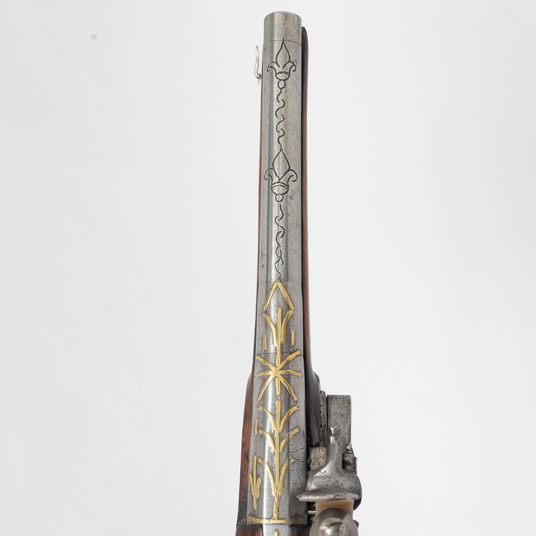 Flintlock pistol, 1820s.