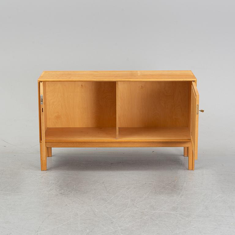 An oak and rattan sideboard by Alf Svensson for Bjästa snickerifabrik, 1960's.