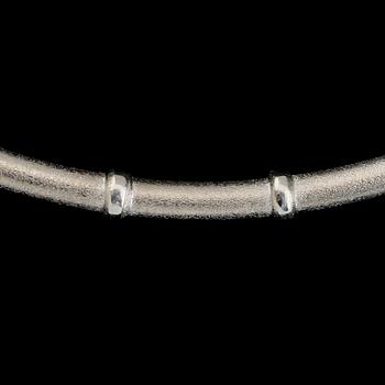 COLLIER, sterlingsilver, Lapponia, Finland 2006. Total vikt ca 35 g.