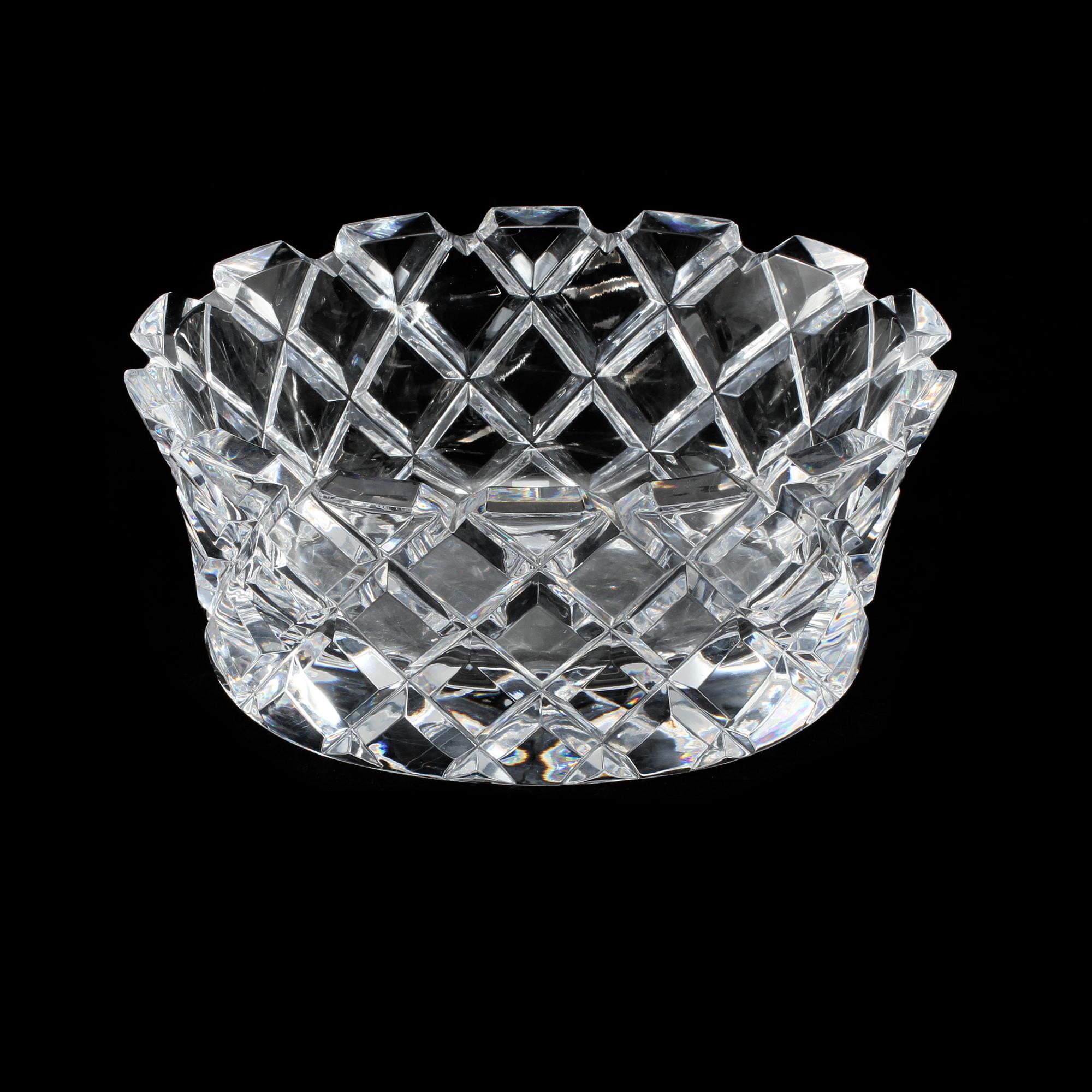 SKÅL, glas, "Sofiero", Gunnar Cyrén, Orrefors, 1900-talets andra hälft.