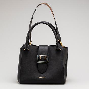 A Burberry Soft Grain Medium Buckle Tote.