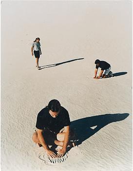 MARIA FRIBERG, triptyk, C-Print monterad på aluminium, 2000, signerad a tergo, upplaga 1/25.