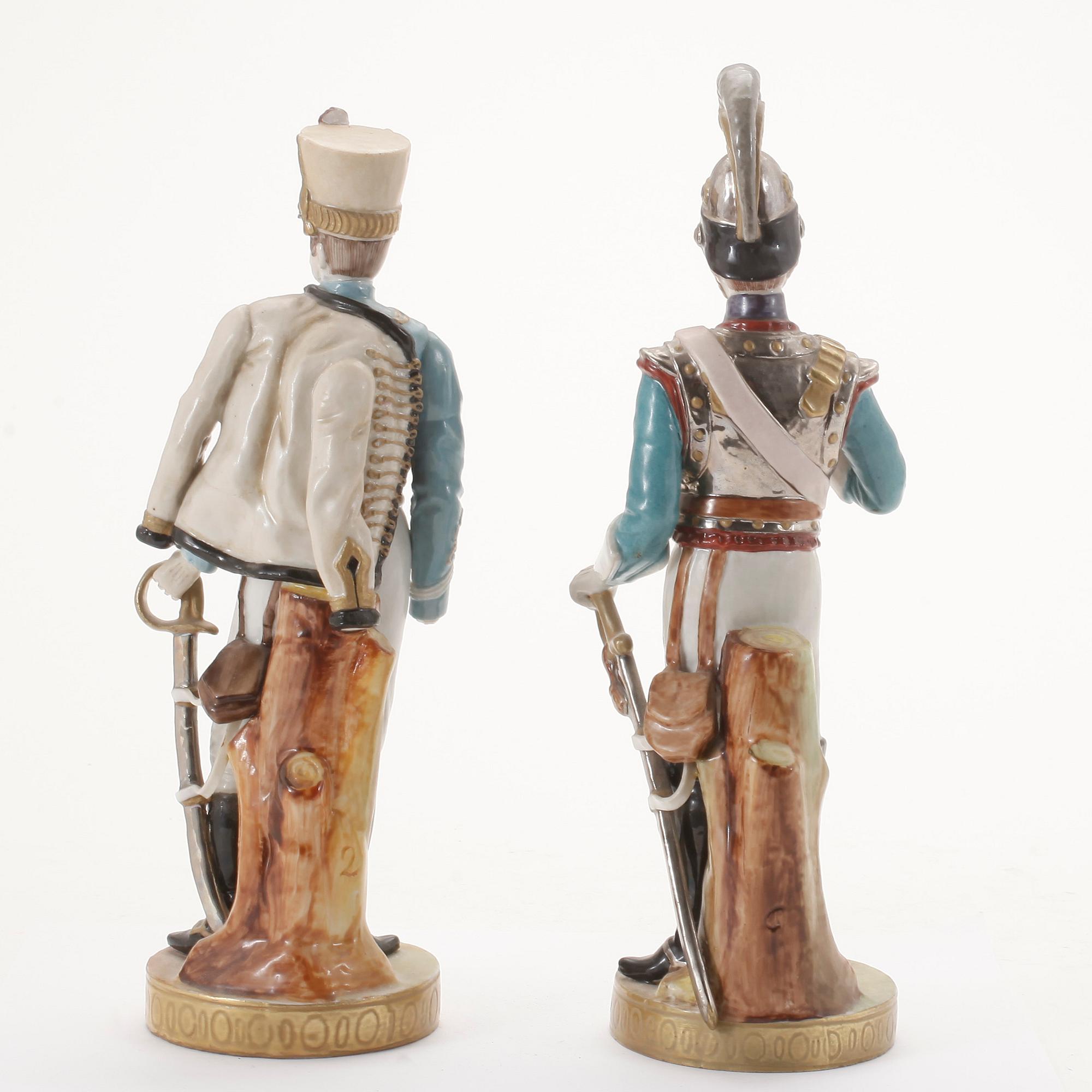 FIGURINER, 2st, porslin, Europa, 1900-tal.