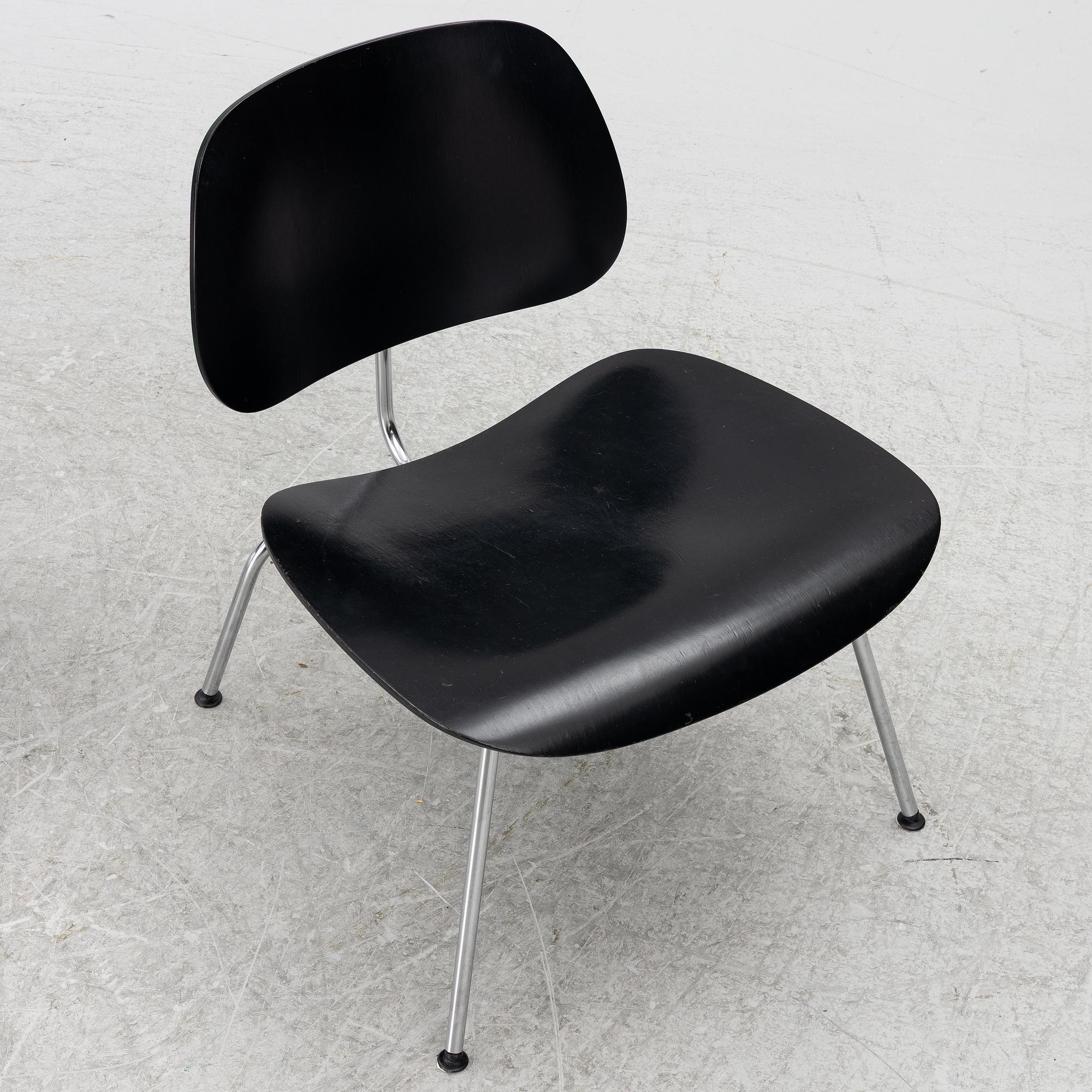 Charles & Ray Eames, fåtöljer, ett par, "LCM", Herman Miller.