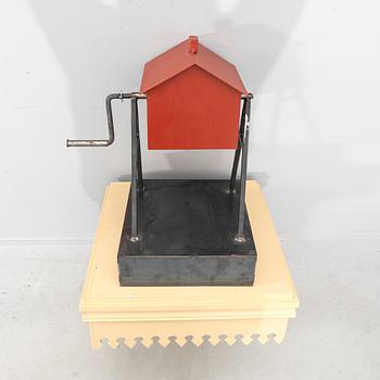 Peter Johansson, Skulptur, "Stuga", 2022.